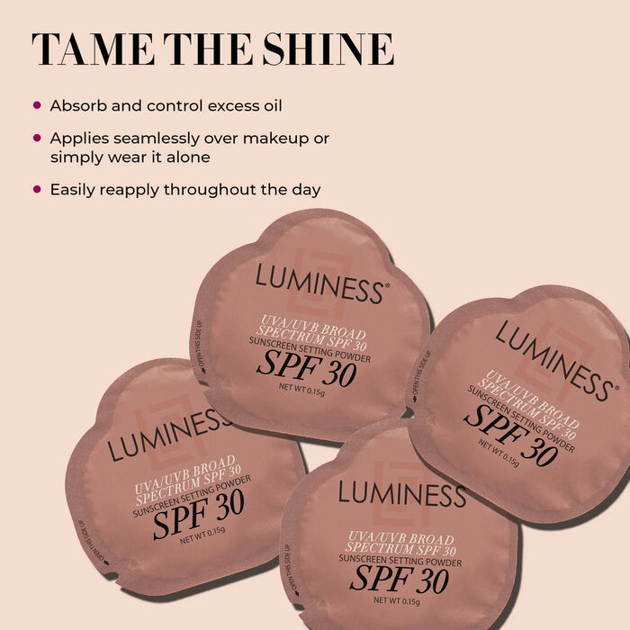 SPF 30 Sunscreen Setting Powder - 18 pack